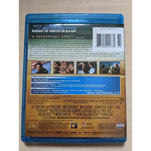 Dances with Wolves Blu-ray - Picture 2 of 2